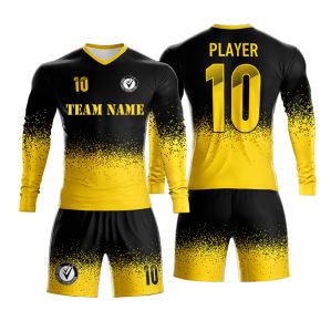 Custom soccer team player & Goalkeeper uniforms with your team logo , name and number kids&men jerseys and shorts
